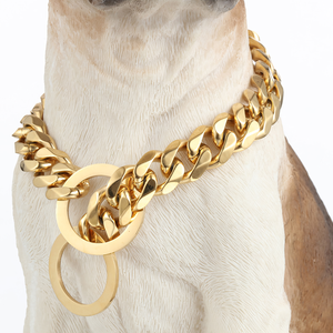 <span class=keywords><strong>Collar</strong></span> Martingale para Bulldog Francés, <span class=keywords><strong>Collar</strong></span> para Mascotas, Cadena Cubana Gruesa para Perros - Product Image 4