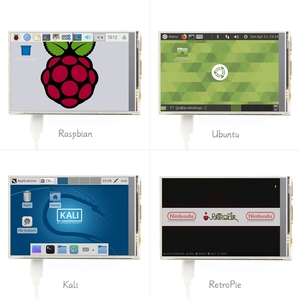 Écran tactile Raspberry Pi 4,0 pouces, 480 × 320 pixels, module tactile LCD TFT SPI haute luminosité 280cd/m² - Product Image 2