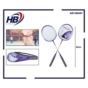 Raquetas de bádminton HB Sport de 64 cm ligeras para adultos - Product Image 1