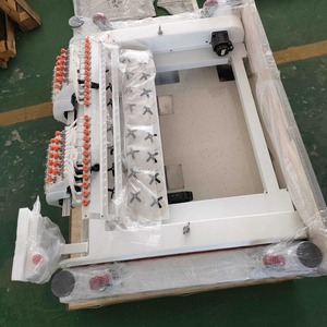 Máquina de Bordar Industrial Zoyer de Doble Cabezal y 9 Agujas, 360x510mm, Computarizada, para Bordado Plano y de Gorras - Product Image 3