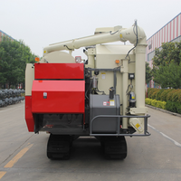 Moissonneuse-batteuse automotrice sur chenilles Sinomach CNCMC TRH01 100 CV à haute efficacité pour riz et céréales