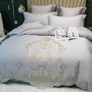 HY Factory 100cotton Hotel Stripe Bedding <strong>Duvet</strong> Cover Good <strong>Price</strong> Solid Color Sells Well - Product Image 1