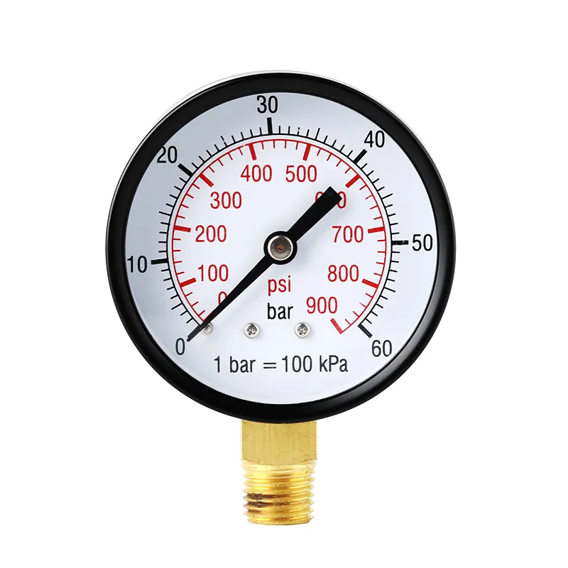 Manometro in acciaio inox personalizzazione industriale manometro differenziale fabbricazione per aria Gas Wate combustibile