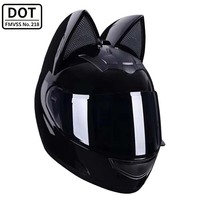 Nouveau casque intégral de moto pour femme, homologué DOT, fabriqué en usine, doublure en mousse ABS, sac en tissu personnalisable, boîte intérieure
