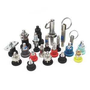 Mùa Xuân nạp pit tông Pin kéo vòng lập chỉ mục Pit tông-nâng núm với khóa Nut tùy chỉnh M6 M8 chỉ số pin lập chỉ mục pit tông - Product Image 6