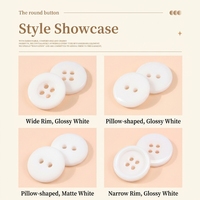 Boutons de vêtements en résine colorés à 4 trous, durables, accessoires de couture, forme cœur et carré, pour manteaux décontractés et professionnels