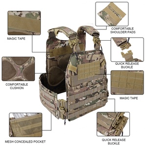 Chaleco Táctico Modular para Exteriores, Multicamuflaje, para Entrenamiento de Carga Física y Combate - Product Image 2