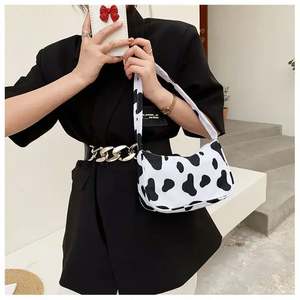 กระเป๋าสะพายไหล่ผู้หญิงแบบขายส่ง ราคาถูก กระเป๋าไนลอน กระเป๋าสะพายข้างสไตล์วินเทจ รุ่น J0098 - Product Image 2