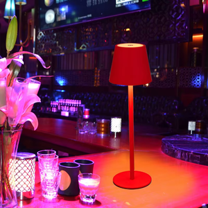 Hiện đại có thể sạc lại LED bảng đèn Dome bóng râm không dây xách tay ánh sáng cho khách sạn cạnh giường ngủ phòng khách nhà hàng phòng ăn quán cà phê - Product Image 4