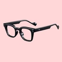 Lunettes de lecture rétro 2026 à grande monture carrée anti-lumière bleue, haute définition, polyvalentes pour hommes et femmes