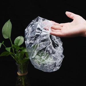 Kit pewarna rambut empat potong tahan air sekali pakai penutup telinga selendang sarung tangan penutup telinga untuk potongan rambut rumah minyak keriting plastik PE - Product Image 5