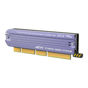 OEM Fábrica al por mayor JEYI M2 NVMe a PCIe 4,0/3,0 Adaptador Disipador de calor de aluminio 64Gbps Gen4 PCIe Tarjeta de expansión de X4-X8-X16 en stock - Product Image 5