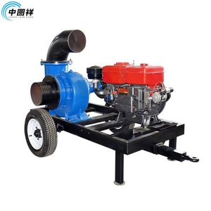 Pompe à eau centrifuge diesel auto-amorçante à haut débit (90-3400 m³/h) avec tête haute pression (15 m) – Meilleure vente - Product Image 3