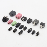 Prise audio mono 3,5 mm PJ-301M, connecteur femelle métallique à montage sur panneau fileté vertical pour audio et vidéo