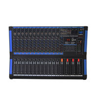 99dsp Table de Mixage Audio Numérique Amplifiée 12 Canaux, Console de Puissance Intelligente pour Électronique Grand Public