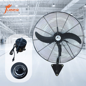 Ventilador de Pared Industrial de 20, 24, 26 y 30 Pulgadas con Aspas Metálicas y 3 Velocidades para Almacenes y Garajes - Product Image 1