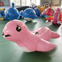 Coussin gonflable pour bébé en forme de canard, cygne, phoque, flamant rose, planche flottante pour eau, équipement de parc aquatique, vente directe d'usine