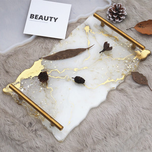 Bandeja grande Irregular de <span class=keywords><strong>tres</strong></span> capas, <span class=keywords><strong>Molde</strong></span> de resina de silicona <span class=keywords><strong>para</strong></span> fabricación de geoda posavasos, <span class=keywords><strong>molde</strong></span> de fundición de silicona - Product Image 4