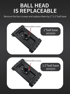 Drill Down Tablet Holder Mount con brazo de doble enchufe corto/mediano/largo para <span class=keywords><strong>SAMSUNG</strong></span> Galaxy Tab Active PRO y más - Product Image 5