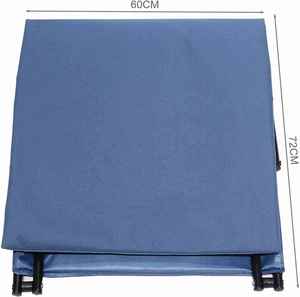 Chaise longue inclinable portable réglable pour adultes, idéale pour la pelouse, l'extérieur et la plage - Product Image 5