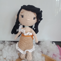 À la mode belle peau douce mignonne fil tricot Crochet en peluche animal en peluche chien jouets en peluche dans VN HOANG LINH SG Kimy + 84938616690