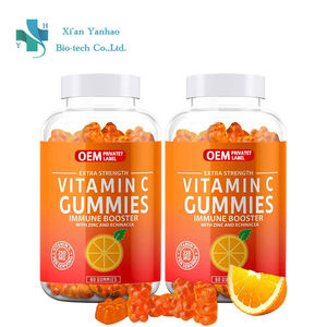 Suplemento de vitamina C con sabor a naranja <span class=keywords><strong>natural</strong></span> Gummies Vc Gummies <span class=keywords><strong>Vitamins</strong></span> Soft Candy - Product Image 1