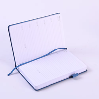 Carnet de notes de planification en cuir PU haut de gamme, vente en gros, couverture rigide, agenda, 100 feuilles disponibles, A6, B5, A5, avec papier PVC, tissu PP