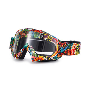 <span class=keywords><strong>Gafas</strong></span> de Motociclismo Todoterreno, Resistentes al Viento y a las Salpicaduras, con Marco Completo y Resistentes a Impactos, Modelo X600, Unisex, para Motociclismo Harley, Senderismo y Deportes - Product Image 3