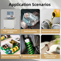Chine Fabrication 100% Pure 50 100 350 750 1000 5000 12500 Cst Pdms Diméthicone Diméthyl Huile De Silicone