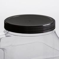 Échantillon gratuit de pot à épices en PVC transparent de 160 oz