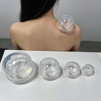 Ensemble de ventouses en silicone, ventouses de massage chinoises professionnelles pour la thérapie par ventouses et la réduction de la cellulite