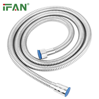 Tuyau de douche flexible en acier inoxydable pour bain sanitaire IFAN pour robinet de cuisine et de salle de bain
