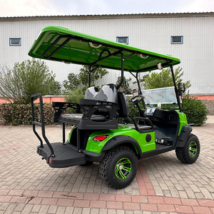 Voiture de <span class=keywords><strong>golf</strong></span> électrique de luxe TONGCAI 4 places avec sièges en cuir, pare-soleil, éclairage LED, port USB, boîte de rangement, <span class=keywords><strong>chariot</strong></span> VIP pour groupe sur le terrain de <span class=keywords><strong>golf</strong></span> - Product Image 1