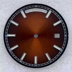 Esfera de reloj de 31 mm con acabado metálico modificado para accesorios de reloj - Product Image 3