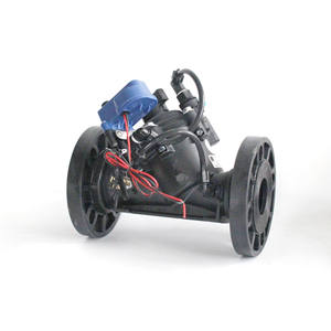 Válvula Solenoide de Riego IoT para Fertilizantes, DN100, con Brida, de Plástico, Normalmente Cerrada, Electromagnética, para Uso Agrícola - Product Image 2