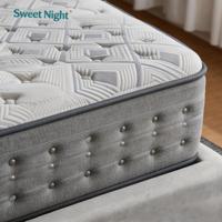 Memory-Schaum-Matratze 12 Zoll Komprimierte Vakuum-Matratze Einzelbett-Set Matelas Schlaf-Latexmatratze Taschenfederkernmatratze in einer Box