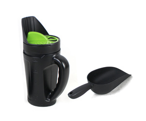 Xách tay 2.5L tay spreader Shaker nhãn hiệu Muối spreader hạt giống phát sóng spreader - Product Image 1