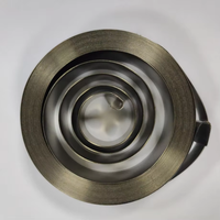 Rouleau d'extension de câble de moteur de balai de charbon en spirale bimétallique à volute plate personnalisée bobine en acier avec ressort à force constante