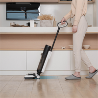 Moteur sans balais pour aspirateur domestique sec/humide autonettoyant pratique avec assistant vocal pour hôtels