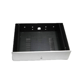 KYYSLB 430*110*312Mm Tất Cả Các Hộp Nhôm Bộ Khuếch Đại Tiêu Chuẩn Hộp Nhà <span class=keywords><strong>DIY</strong></span> Bao Vây Với Vỏ Bộ Khuếch Đại Lỗ Làm Mát - Product Image 3