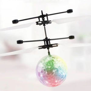 Rádio controle LED luminoso voando bola sensor infravermelho brinquedos para crianças presente - Product Image 2