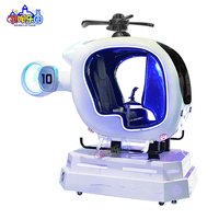 Simulador de Vuelo de Helicóptero 9D VR Inmersivo, Atracción de Entretenimiento para Niños en Interiores, para el Hogar y Centros Comerciales