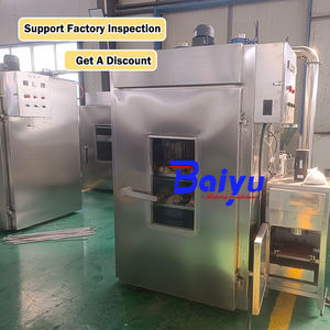 เครื่องร<span class=keywords><strong>ม</strong></span>ควันอุตสาหกรรม Baiyu 50 ลิตร 100 ลิตร สำหรับผลิตภัณฑ์เนื้อสัตว์ ไก่ เนื้อวัว ปลา - Product Image 2
