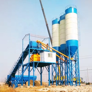Planta de Concreto Premezclado de 120 M3/H Hzs120 con Bomba, Línea de Producción con Control Totalmente Automático, Energía Eléctrica, Costo Indonesia - Product Image 4