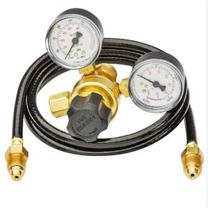 Régulateur de pression de gaz de soudage TIG pour argon CO2 GPL propane acétylène, matériau en laiton, application industrielle, débitmètre - Product Image 5