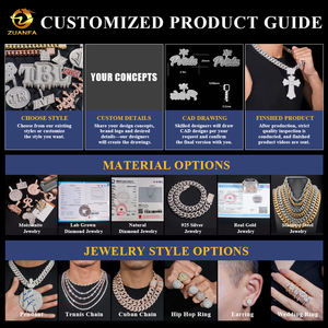 Luxuriöser Buchstaben-Anhänger Hip Hop Schmuck Iced Out Diamant-Anhänger VVS Custom Baguette Moissanit Initialien-Anhänger - Product Image 5