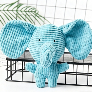 Jouets en peluche couineurs pour chiens, animaux en peluche durables et résistants à la mastication pour la dentition des chiots et le soulagement de l'anxiété - Product Image 3