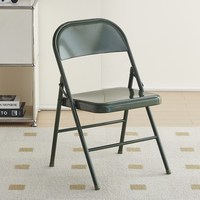 Nouvelle chaise pliante en acier fer métal coloré pliable pour événements fête de mariage bureau à domicile camping extérieur jardin plage