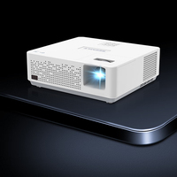 Projecteur DLP HD 1080P portable SEEMILE 5000 ANSI Lumens Android 11 pour les entreprises et l'éducation, B500F pour usage commercial