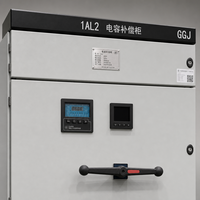 Armoire de compensation de puissance réactive intelligente GGJ, banque de condensateurs automatique, correction du facteur de puissance pour usine